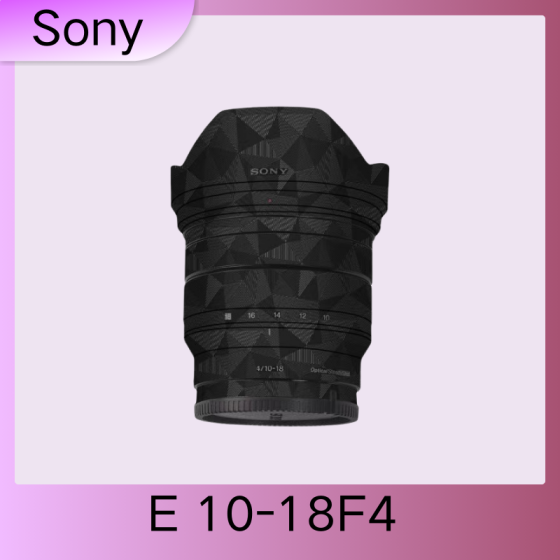 Lentes Sony  E10-18F4 OSS  - Pele câmera, adesivo câmera - com alta resistência a arranhões, à prova d'água e com design elegante.